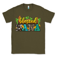 Army Green blessed nana Classic Tee - Zillion Design Studio