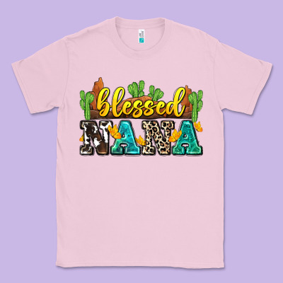 Blessed Nana Classic Tee Designed By Zillion Design Studio