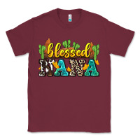 Burgundy blessed nana Classic Tee - Zillion Design Studio