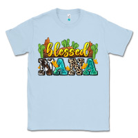 Dusty Blue blessed nana Classic Tee - Zillion Design Studio