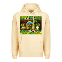 Pina Colada western st patricks gnomes Premium Hoodie - AdoDesignShop