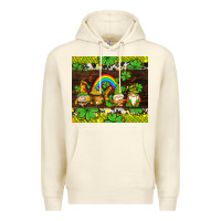 Sandshell western st patricks gnomes Premium Hoodie - AdoDesignShop