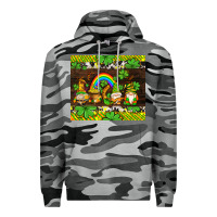 Slate Camo western st patricks gnomes Premium Hoodie - AdoDesignShop