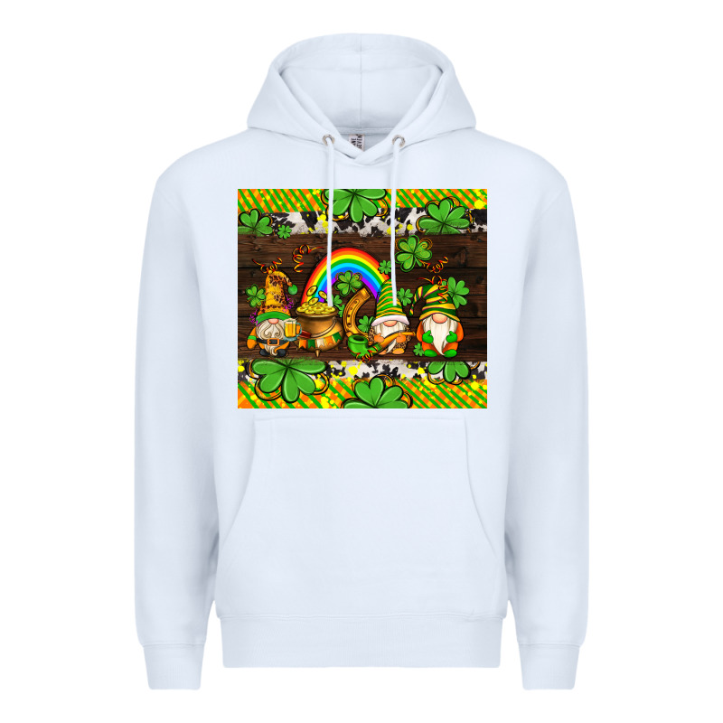 Western St Patricks Gnomes Premium Hoodie by AdoDesignShop | Teevron