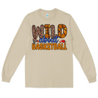 Mushroom wild about basketball Long Sleeve Tee - Zillion Design Studio