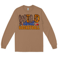 Toasted Coconut wild about basketball Long Sleeve Tee - Zillion Design Studio