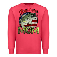 Cardinal reel cool mom fishing Premium Sweatshirt - Jasminsmagicworld