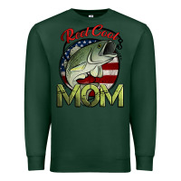 Sports Green reel cool mom fishing Premium Sweatshirt - Jasminsmagicworld
