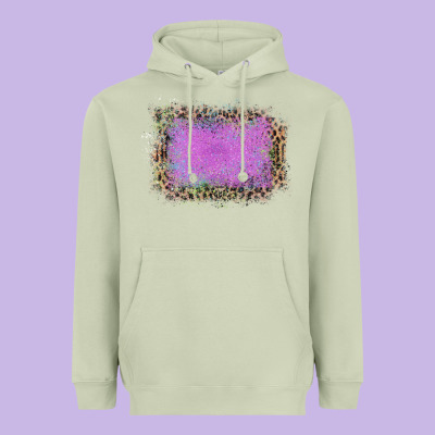 Old Leopard Purple Glitter Frame Heavyweight Hoodie Designed By Bettercallsaul