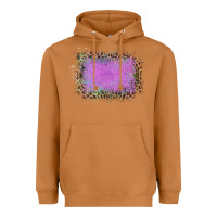 Meerkat Old Leopard Purple Glitter Frame Heavyweight Hoodie - Bettercallsaul