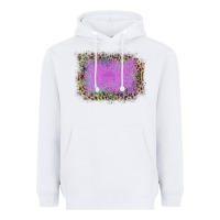 White Old Leopard Purple Glitter Frame Heavyweight Hoodie - Bettercallsaul