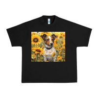 Black jack russel terrier Urban Heavy Tee - Unal Design