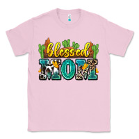 Bubblegum Pink blessed mom Classic Tee - Zillion Design Studio