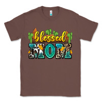 Chestnut blessed mom Classic Tee - Zillion Design Studio