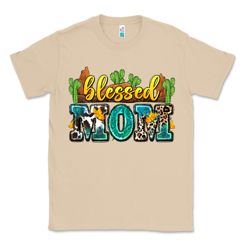 Blessed Mom Classic Tee by Zillion Design Studio | Teevron