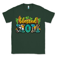 Sports Green blessed mom Classic Tee - Zillion Design Studio
