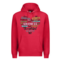 Cardinal kindness heart Premium Hoodie - MaliasSmallBusiness
