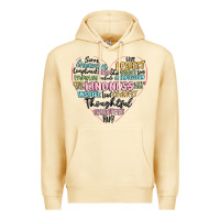 Pina Colada kindness heart Premium Hoodie - MaliasSmallBusiness