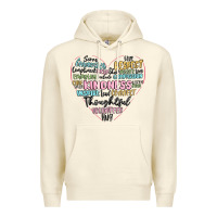 Sandshell kindness heart Premium Hoodie - MaliasSmallBusiness