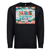 Black nurse in progress tumbler Premium Sweatshirt - BundleAndBundleShop