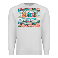 Dove Grey nurse in progress tumbler Premium Sweatshirt - BundleAndBundleShop