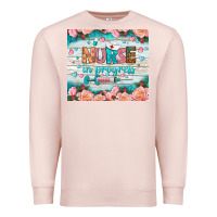Pale Pink nurse in progress tumbler Premium Sweatshirt - BundleAndBundleShop