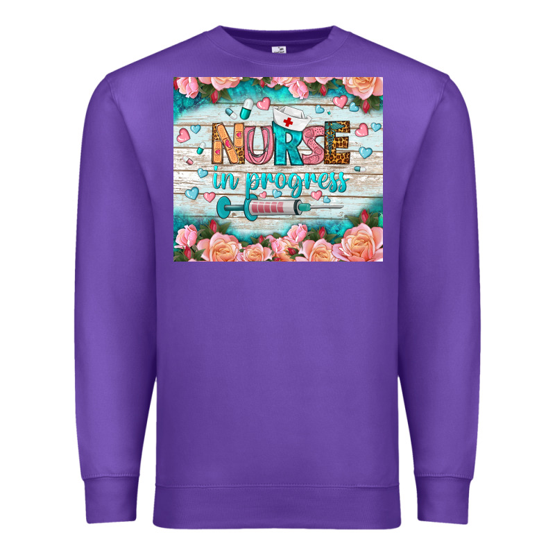 Nurse In Progress Tumbler Premium Sweatshirt by BundleAndBundleShop | Teevron