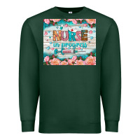 Sports Green nurse in progress tumbler Premium Sweatshirt - BundleAndBundleShop