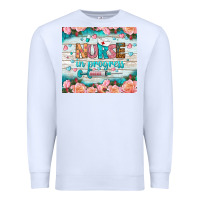 White nurse in progress tumbler Premium Sweatshirt - BundleAndBundleShop