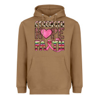 Toasted Coconut strength hope faith Heavyweight Hoodie - JahusDesignShop