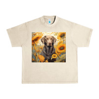 Sandshell labrador retriever Urban Heavy Tee - Unal Design