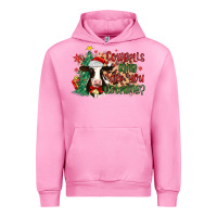 Fuchsia Pink cowbells ring are you listening Urban Hoodie - MaliasSmallBusiness