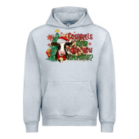 Heather Grey cowbells ring are you listening Urban Hoodie - MaliasSmallBusiness