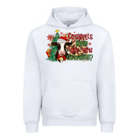 White cowbells ring are you listening Urban Hoodie - MaliasSmallBusiness