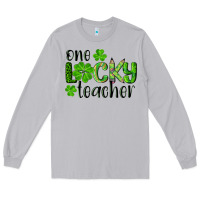 Moon Dust st. Patrick's day one lucky teacher Long Sleeve Tee - RanaPortraitStore