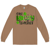 Toasted Coconut st. Patrick's day one lucky teacher Long Sleeve Tee - RanaPortraitStore