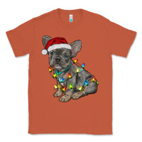 Copper christmas french bulldog Classic Tee - RanaPortraitStore
