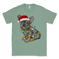 Sage christmas french bulldog Classic Tee - RanaPortraitStore