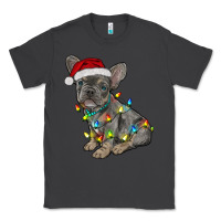 Smoke christmas french bulldog Classic Tee - RanaPortraitStore