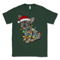 Sports Green christmas french bulldog Classic Tee - RanaPortraitStore