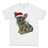 White christmas french bulldog Classic Tee - RanaPortraitStore