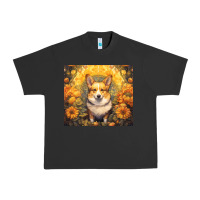 Pigment Black pembroke welsh corgi Urban Heavy Tee - Unal Design