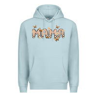 Blue Mist retro mama Premium Hoodie - MaliasSmallBusiness