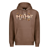 Chestnut retro mama Premium Hoodie - MaliasSmallBusiness