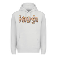 Dove Grey retro mama Premium Hoodie - MaliasSmallBusiness
