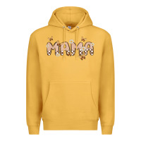 Mustard retro mama Premium Hoodie - MaliasSmallBusiness