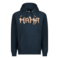 Navy retro mama Premium Hoodie - MaliasSmallBusiness
