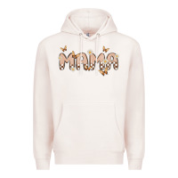 Pale Pink retro mama Premium Hoodie - MaliasSmallBusiness