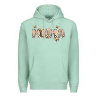 Seafoam retro mama Premium Hoodie - MaliasSmallBusiness