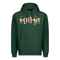 Sports Green retro mama Premium Hoodie - MaliasSmallBusiness